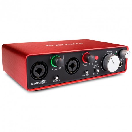 INTERFATA AUDIO FOCUSRITE SCARLETT 2i2 MKII