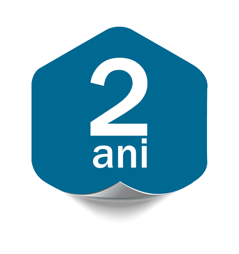 2 ani garantie