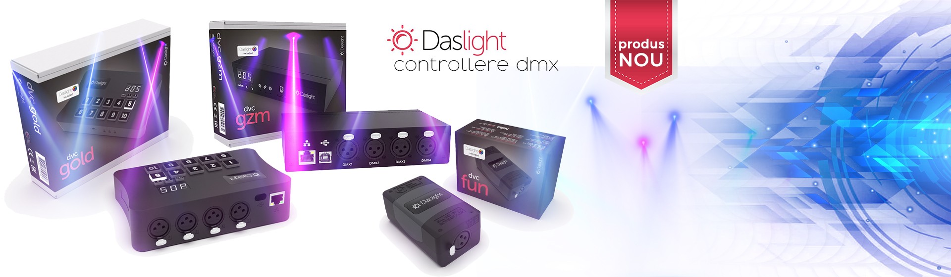 DASLight Controlere Lumini